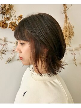 クリップス ヘアーサロン(Clips Hair salon) ボブ×インナーカラー