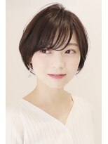 アイ(I.)&nbsp;【I.】30.40代におすすめ前髪あり黒髪でも可愛いショートボブ