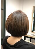 丸みショートボブ