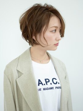 ヘアーアンドスパ フェリーチェ ミチ 野田屋町店(HAIR&SPA felice MICHI) 【feliceMICHI島田和也】小顔に見えるショートボブ