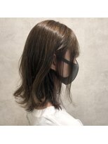 コントレイル(contrail)&nbsp;エアリーロブとナチュラルインナーカラー