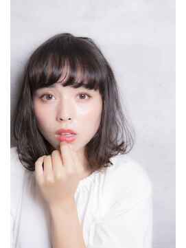 ミエル ヘア 新宿(miel hair) 〈mielhair新宿〉大人可愛い艶ボブ　髪質改善