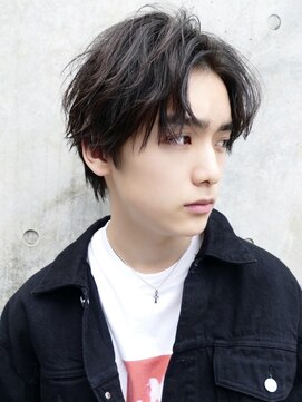 リット×ベリエ(Lit.×belier) ツーブロック/センターパート/ポイントパーマ[薩摩川内]