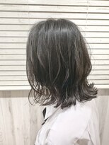 ビーチ ヘア メイク 綱島店(BEACH hair make)&nbsp;肩くらいの外はねミディ/うる艶髪/フレンチガーリー