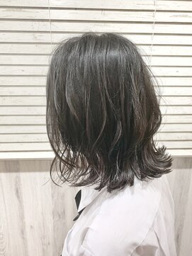 ビーチ ヘア メイク 綱島店(BEACH hair make) 肩くらいの外はねミディ/うる艶髪/フレンチガーリー