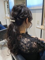 シェリル ヘアーアンドビューティー(cherir HAIR&BEAUTY) お呼ばれヘアセット/ローポニーテール/着物