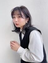 ジゼル(GiseL)&nbsp;大人なアッシュブラウン♪韓国/髪質改善/ヘアセット/ウルフボブ