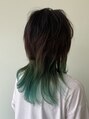 ケイズプラス(K's PLUS) ウルフ系カット!グラデーションカラー