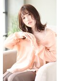 ナチュラルくびれヘア【cher西宮北口:三田】