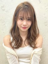 ロンドプランタン 恵比寿(Lond Printemps)&nbsp;大人かわいいミックス巻き薄めバング