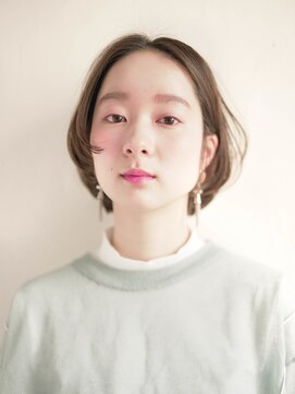 ジュール 大分(Joule) セクションカラー/ペールベージュ/透明感ボブ[大分駅]