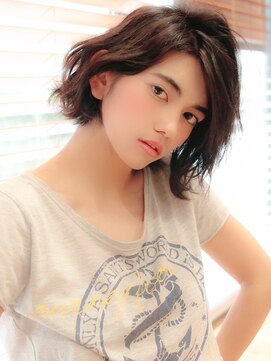 アグ ヘアー レリー 勝田台店(Agu hair lelie) 《Agu hair》大人おしゃれなウェービーボブ