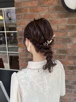 トータルビューティ ジェム バイ ヘアタイム(TOTAL BEAUTY gem by HAIR TIME)&nbsp;編みおろしヘアセット