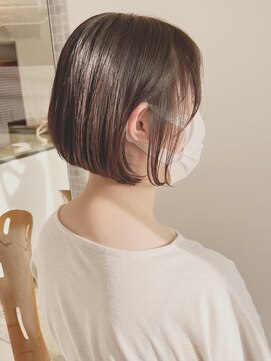 ロンドエニカ 大宮(Lond enika) 切りっぱなしボブエアリーロング美髪ピンクブラウン[大宮]