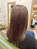 キュウヘアー(KYUU HAIR) ストレートロング×マグネットカラー