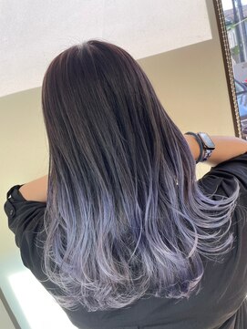 アイズ 本厚木(AIZU) グラデーションカラー ラベンダーグレージュ