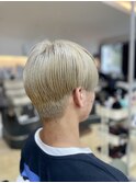 10代20代★大人かわいいダブルカラーブリーチミルクティーカラー