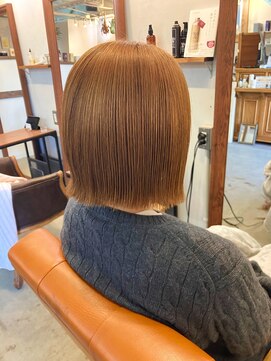 アイノベル(‘Inovel’) ブリーチ無しの明るめカラー