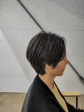 ビーヒアナウ N゜03 金沢駅西店(BE HERE NOW) ショートヘア/馴染ませ/似合わせカット/骨格補正