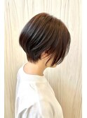前下がりショートボブ