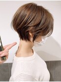 20代30代40代50代◎くびれ丸み大人ショートボブ/絶壁解消/銀座