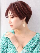 エストレーラ(estrela)&nbsp;『estrela』大人ピンクラベンダー　小顔ハンサムショート