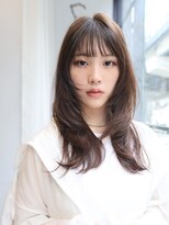 メゾンデエムスラッシュ センター北(Maison des M.SLASH) オリーブグレージュ/ウルフ/レイヤーロング/センター北