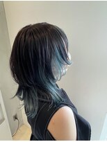 スティリッシュ(stillish)&nbsp;ミディアムウルフ×インナーカラー