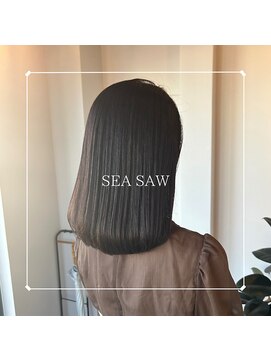 シーソー(SEA SAW) 髪質改善×ミディアム