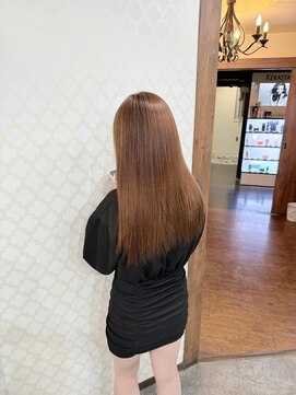 ブランシスヘアー(Bulansis Hair) 黒染めから1ブリーチをしたお客様