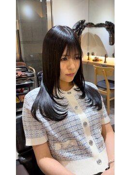サロンドミルク 新百合ヶ丘店(salon de MiLK) ミルクティーベージュグレージュレイヤースタイル韓国新百合ヶ丘