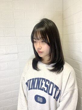 ヘアースペースブルーム プリュス 石橋店(HAIR SPACE BLOOM plus) レイヤーカット/顔まわりカット/トリートメント/韓国ヘア