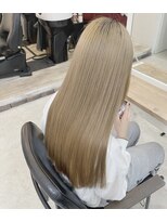 ログ 高松木太店(Log)&nbsp;ブリーチ/ダブルカラー/インナー/レイヤーカット/ボブ/高松