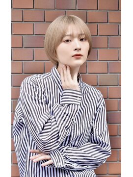 ウィローズ(WILLOW'S) 大人かわいい耳かけ丸みショートボブ20代30代40代髪型