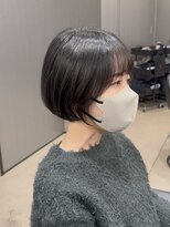 ハルキ ミナト ジャパン オオサカ(HARUKI MINATO japan OSAKA)&nbsp;30代40代50代小顔似合わせカットくびレイヤーエモージュ大人可愛