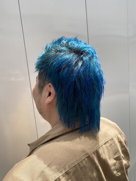 オーブ ヘアー リリー 博多2号店(AUBE HAIR lily) 水色