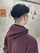 ドアホワイト(door white)&nbsp;【doorwhite 新松戸 Kanna】オールバックパーマ/スペインカール