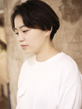 マギーヘア(magiy hair) magiyhair/下北沢/nico/センターパート＆ハンサムショート