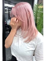 リア 大阪梅田(Ria)&nbsp;～ペールピンクカラー　レイヤーカット～【Ria 大阪 梅田】