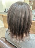 BREK/20代30代40代大人ヘア/髪質改善/斜めバング/デザインカラー