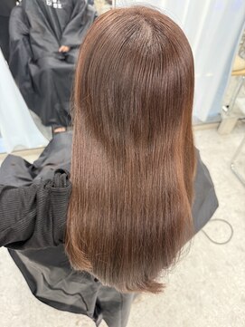 天神美容室 【本松美咲】ブラウンカラー
