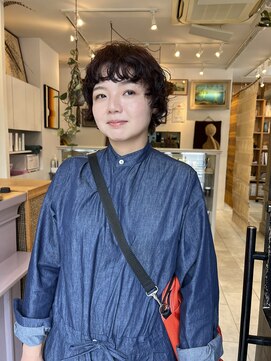 ベラアンドヘア(BELLA&HAIR) パーマ×ボルドーカラー