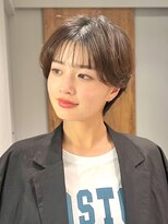 サン 白金台(SUN)&nbsp;シースルーバングのコンパクトマッシュショート白金目黒