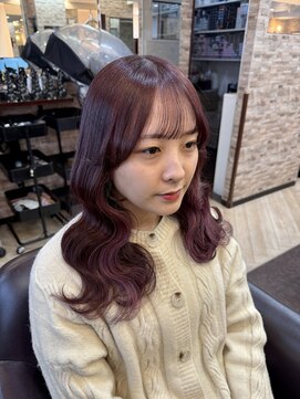 キャラ 池袋本店(CHARA) イヤリングカラーお任せ下さい！【池袋インナーカラー/武田】