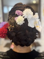 スリービープラス(3beplus)&nbsp;お呼ばれヘアスタイル