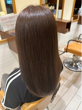 クラップス 横須賀中央店(CLAPS) 横須賀中央ブリーチなしダブルカラー顔まわりカット顔周りカット