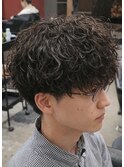 天神波巻パーマシャドウパーマツイストスパイラルパーママッシュ