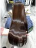 [カラーと同時に髪質改善]M3Dピコトリ酸熱融合カラートリートメント24750→