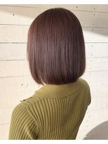 ルノン フィージュ(LUNON fieju)&nbsp;黒髪クラゲヘアーオリーブグレー小顔ココアベージュ