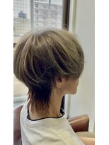 ネスト ヘアーデザイン(NEST hair design)&nbsp;【NEST 札幌】白髪を活かすショートウルフ